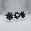 Duct Fan, 50x50x10mm, PBT, Plastic, Brushless