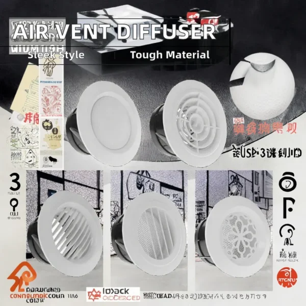 Duct Fan Boosters, ABS, Plastic, HAVC - view 2