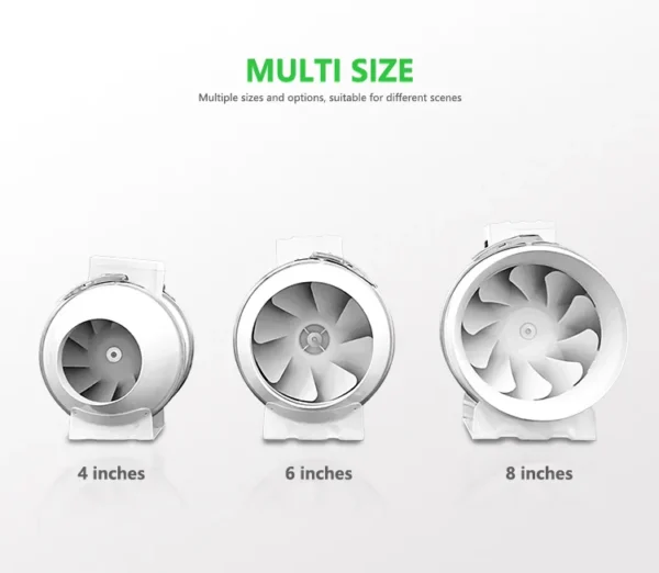 Duct Fan, Inch/6, Inch/8, 220~240V - view 5