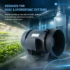 Duct Inline Fan, HVAC, 100-240V - view 5
