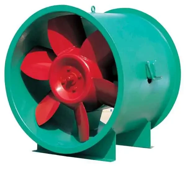 Duct Mixed-flow Ventilation Fan, 380 V, Plastic