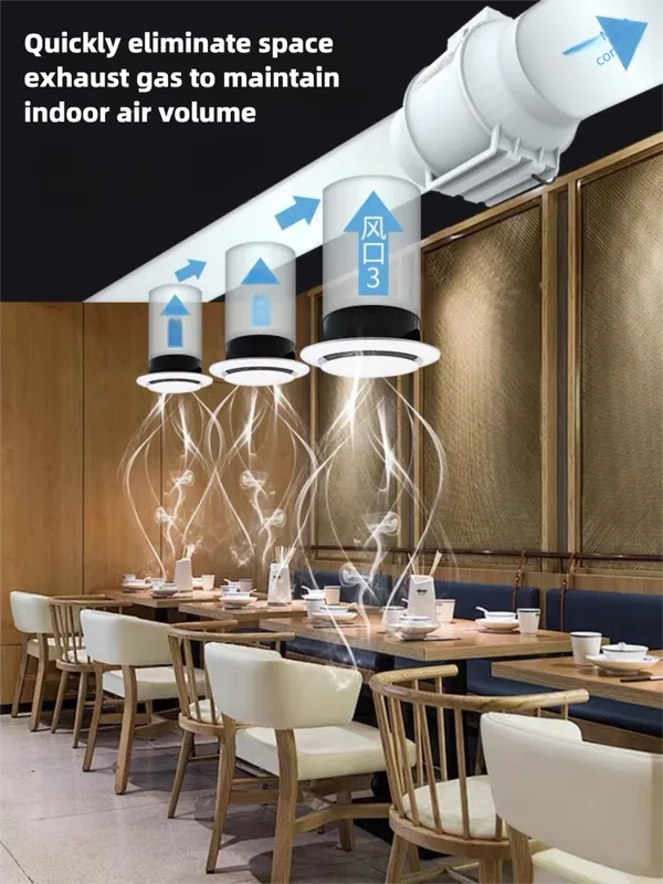 Duct Type Fan, 220V, 4iinch, 6inch, 8inch - view 3