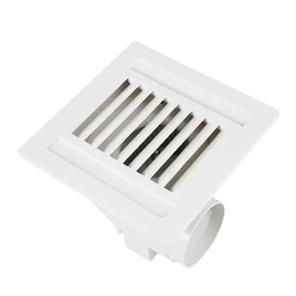 Duct Ventilation Exhaust Fan, Plastic, 110V/220V, 220 - view 3
