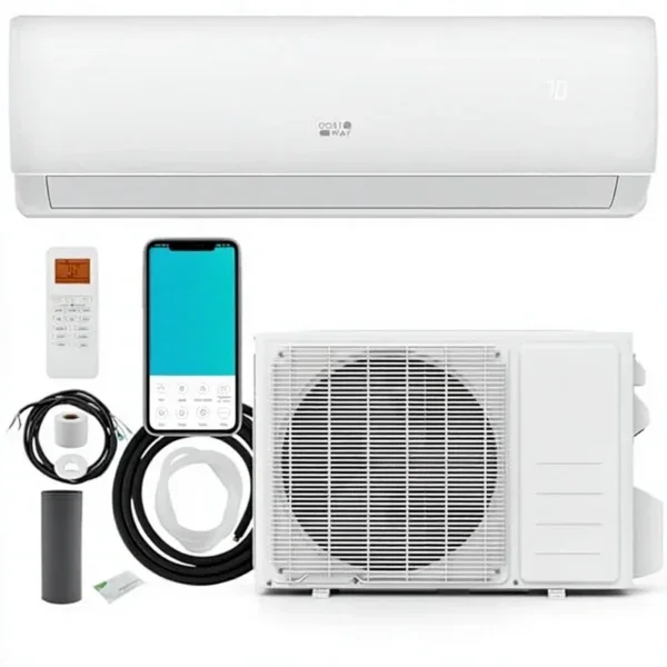 Ductless Inverter Air Conditioner, 9000-36000, Wall