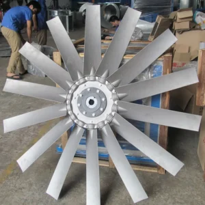 Durable Aluminum Axial Fan, Cast, Stainless Steel, CCC