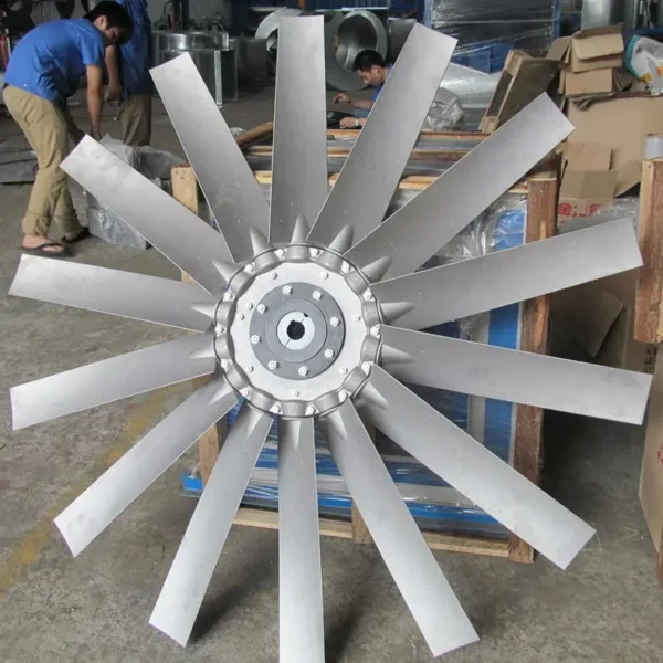Durable Aluminum Axial Fan, Cast, Stainless Steel, CCC