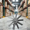 Durable Aluminum Axial Fan, Cast, Stainless Steel, CCC - view 4
