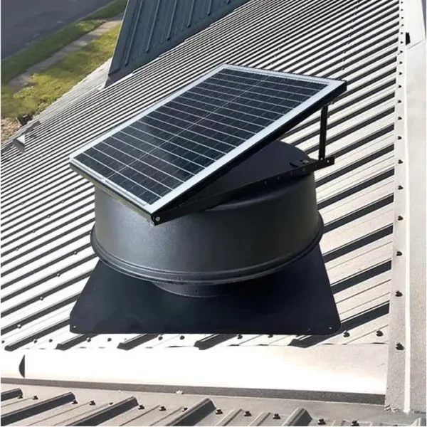 Durable Greenhouse Ventilating Extractor, Solar, Brushless