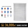 Durable Hvac Wall Unit, Aluminum