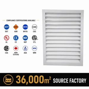 Durable Hvac Wall Unit, Aluminum