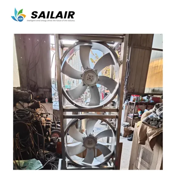Duty High-temperature Axial Fan, AC 220V~240V, 12000-18000m³ - view 2