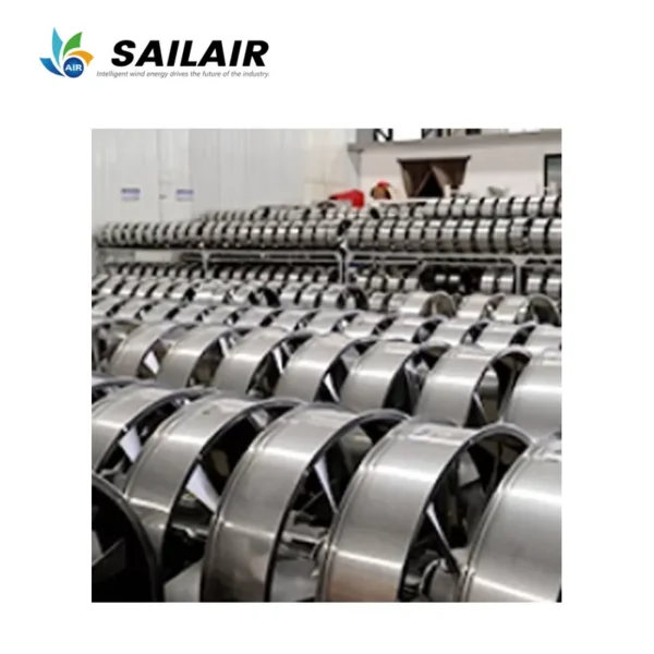 Duty High-temperature Axial Fan, AC 220V~240V, 12000-18000m³ - view 3
