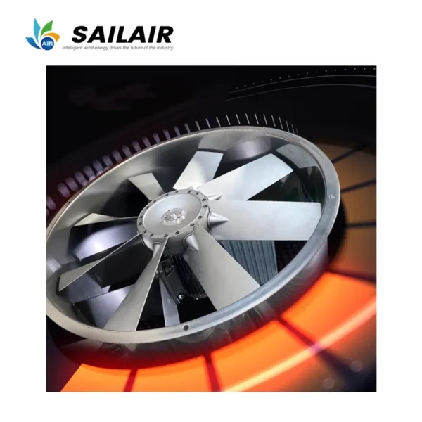 Duty High-temperature Axial Fan, AC 220V~240V, 12000-18000m³ - view 4