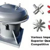 Dwt Roof Axial Fan, FRP, 110 V, Electric - view 2