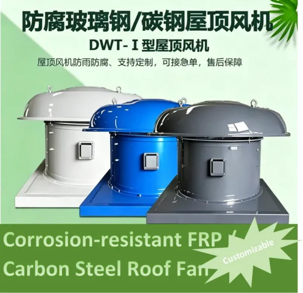 Dwt Roof Axial Fan, FRP, 110 V, Electric - view 6