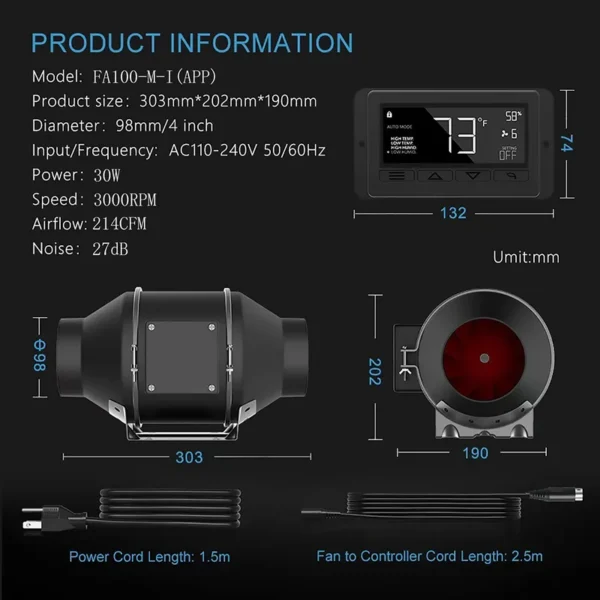 Ec Motors, 214, CFM - view 2