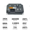 Ec Motors, VOTOL, EM260SP, 72V, 500A - view 5