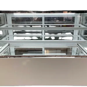 Edge Cake Showcase Fan, RTK, LED, 220 V, Stainless Steel, R22