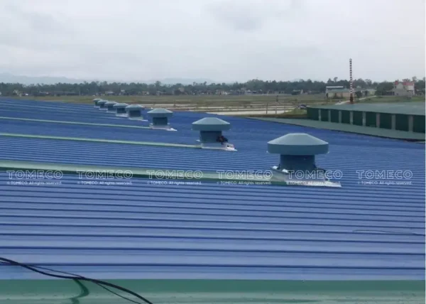 Effecience Axial Roof Fan, WORKSHOP, FACTORY, VENTILATION, DWT - view 6