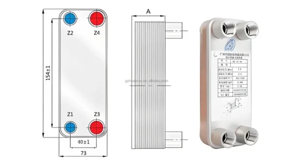 Efficiency Copper Brazed Plate, 220 V - view 4