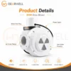 Efficiency Shini Dryer Blower, Plastic, 230 V, Stainless Steel - view 5