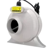 Efficient Kitchen Exhaust Fan, DCFAIR, RF-110W1, Plastic, 115V