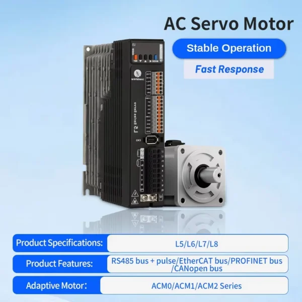 El8-ec2000fservo Motor, Aluminium - view 2