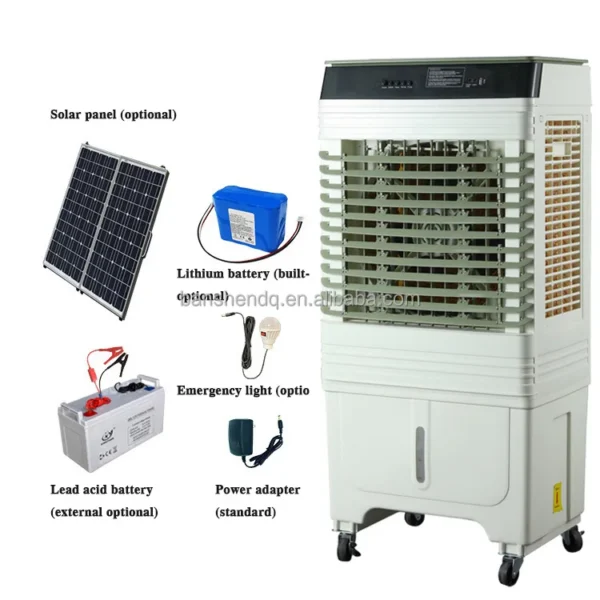 Electric Air Cooler, 12V, Plastic, Solar - view 2