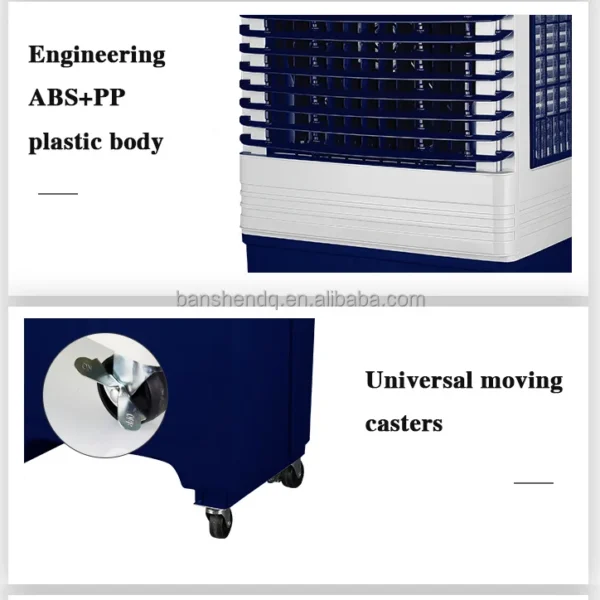 Electric Air Cooler, 12V, Plastic, Solar - view 4
