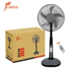 Electric Charging Stand Fan, LED, 220, Battery