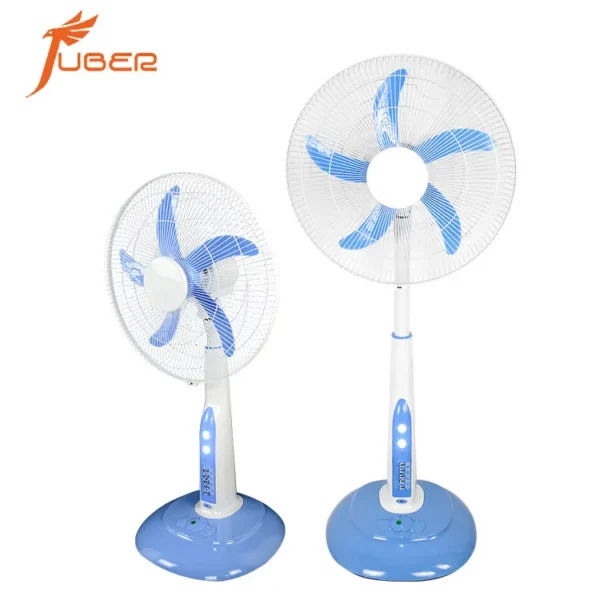 Electric Charging Stand Fan, LED, 220, Battery - view 3