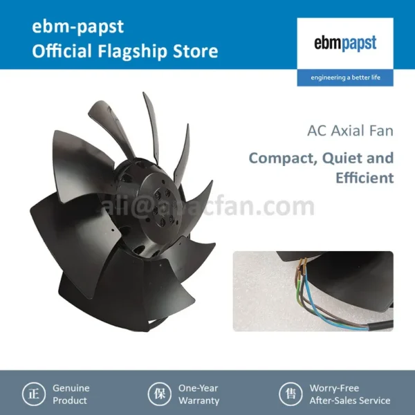 Electric Control Cabinet Motor, A2E200-AH38-01, 230VAC, 0.3A - view 2