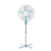 Electric Cross Stand Fan, 16-Inch, Plastic