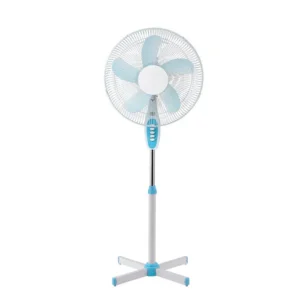 Electric Cross Stand Fan, 16-Inch, Plastic