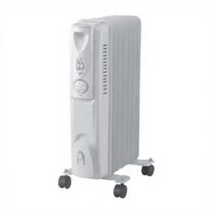 Electric Desktop Radiator, 220V, 2000 W, Metal