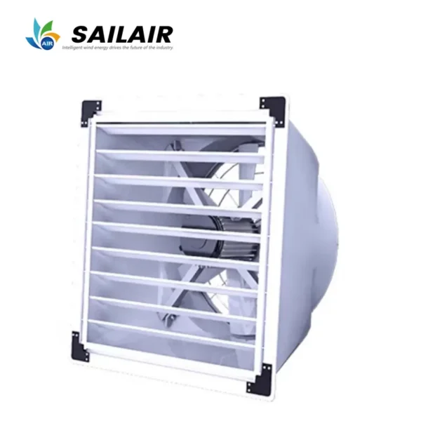 Electric Fiberglass Exhaust Fan, FRP, Axial