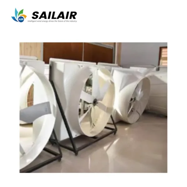 Electric Fiberglass Exhaust Fan, FRP, Axial - view 2
