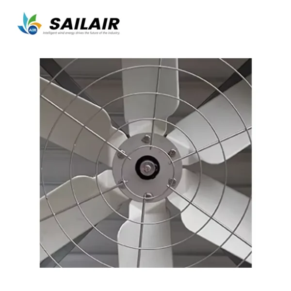 Electric Fiberglass Exhaust Fan, FRP, Axial - view 5