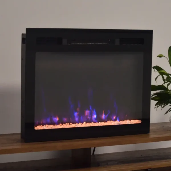 Electric Fireplace, 28", 26", LED - view 2