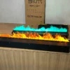 Electric Fireplace, 3D, 110V-220V, LED, Wall
