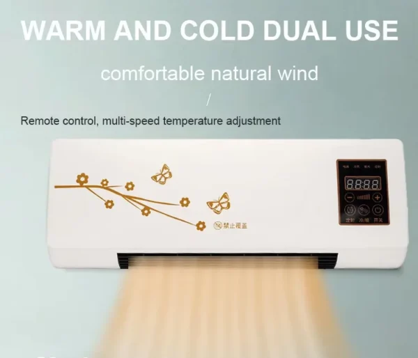 Electric Fireplace, PTC, Plastic - view 2