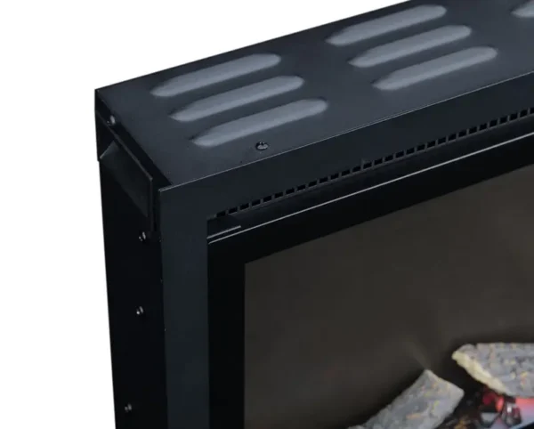 Electric Fireplace, Wall, 900W, Metal - view 6