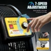Electric Floor Mist Fan, 290, Plastic - view 3