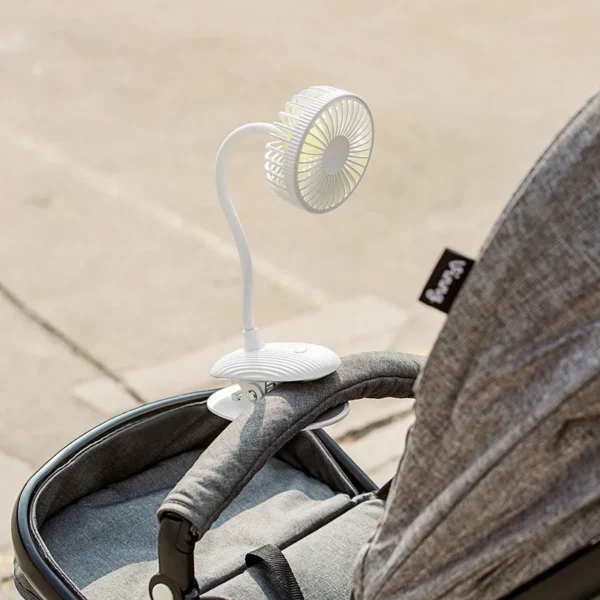 Electric Hand Fan, USB, 5V, Battery - view 2