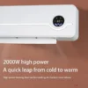Electric Heater, 1000-2000w, Plastic - view 2