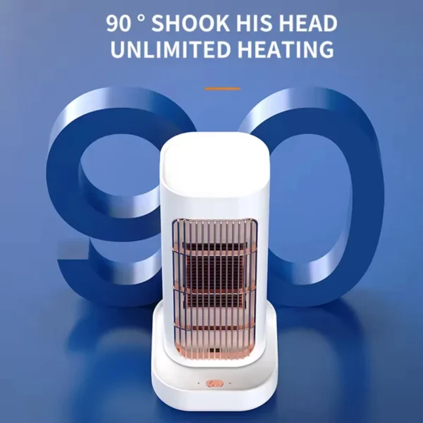 Electric Heater, 1300W, PTC, Portable - view 4