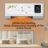 Electric Heater, 1500-2000W, Portable - view 2