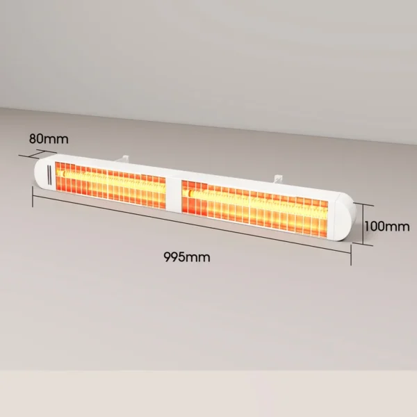 Electric Heater, 1500 W, Iron - view 5