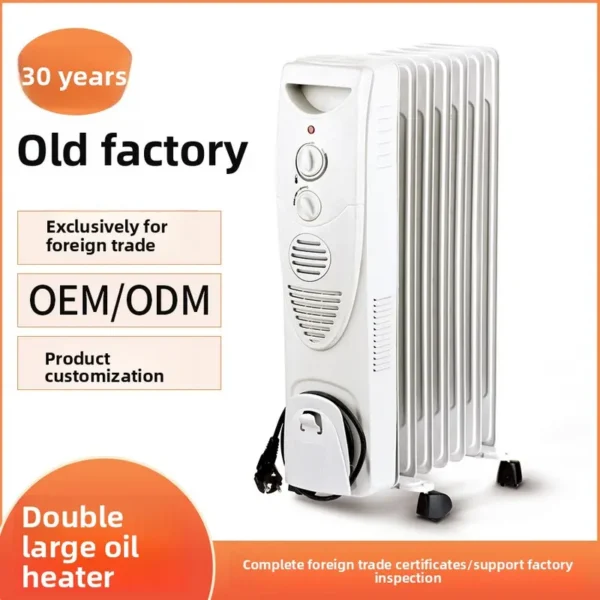 Electric Heater, 1500W-2000W, Oil radiator - view 2