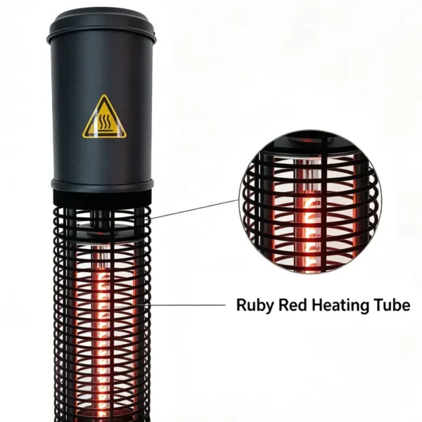 Electric Heater, 1500W, Waterproof - view 4